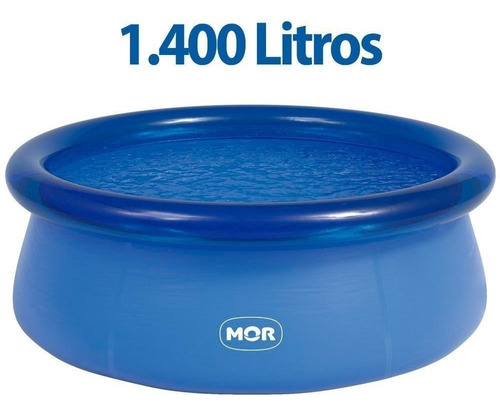 Piscina Redonda 1400 Litros Inflavel Splash Fun Mor