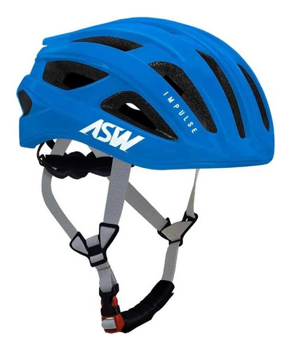 Capacete Asw Bike Impulse Azul In Mold