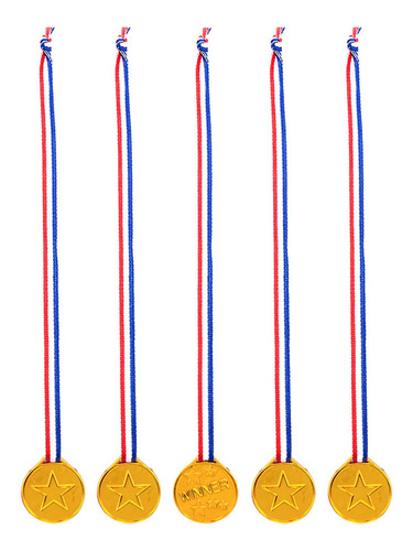 2 X 5 Piezas De Medallas De Premio De Plástico Para Niños,