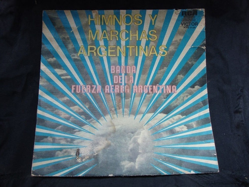 Vinilo Banda De La Fuerza Aerea Argentina Himnos Y Marcha T1