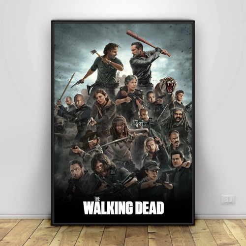Imagen 1 de 9 de  Cuadros-the Walking Dead ,decorativo,95x60cm-16k Resolución