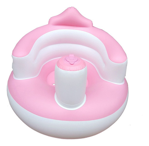 Silla De Bebé Inflable Portátil De Niños Sofá Asiento De Ent