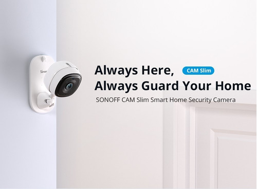 Mini Camara Wifi Sonoff Cam Slim Uso Interior App Ewelink