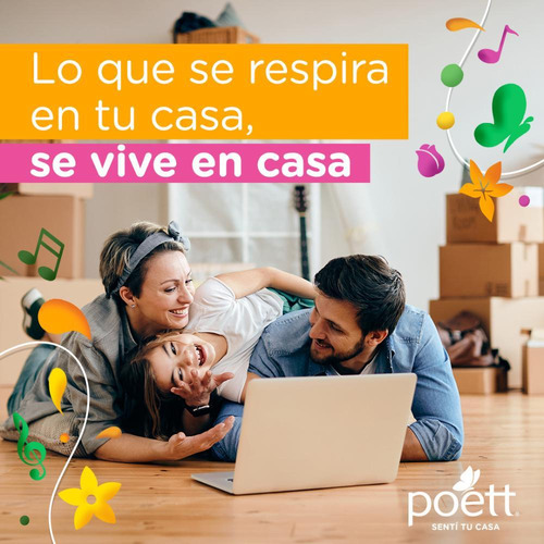 Limpiador De Piso Poett 900ml Música En Primvra. 12pzas