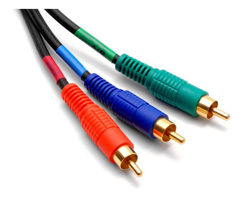 Cable 3 Rca X 3 Rca Video Componente 2 Metros One For All