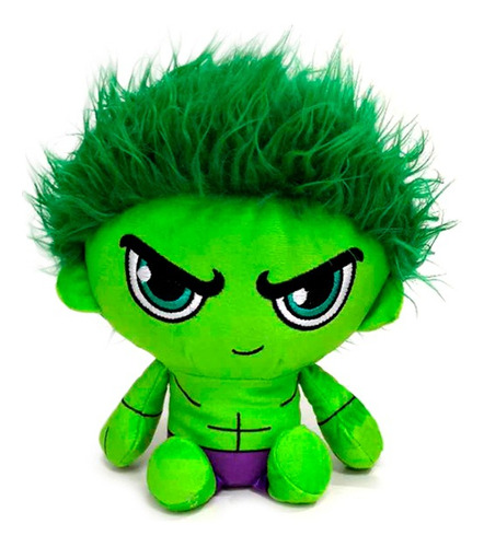 Hulk Peluche Sentado 20 Cm Super Heroes Marvel