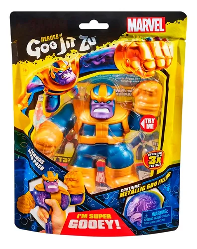 Boneco Estica Marvel Heroes Of Goo Jit Zu - Sunny 2234 - Fabrica da Alegria