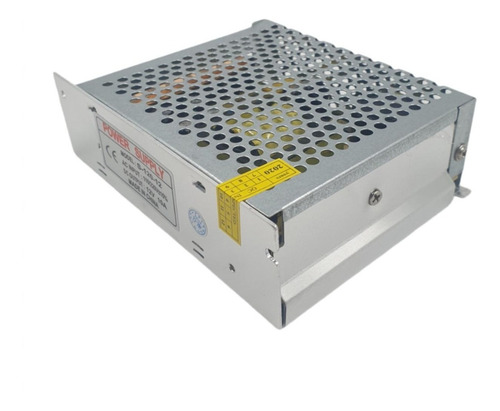 Imagem 4 de 5 de Fonte Colméia 12v 10a 120w Bivolt Estabilizada Led Câmera Pq