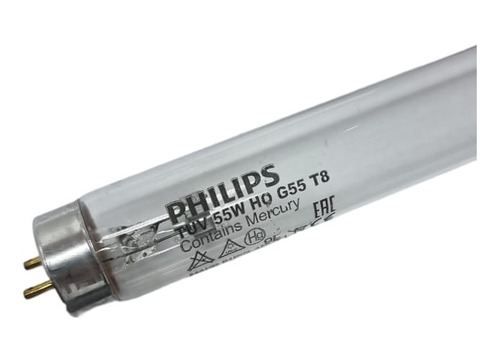 Bombillo Ultravioleta Para Lámpara Uv 12gpm 55w Philips