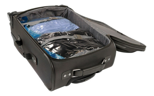 Imagem 3 de 4 de Saco A Vácuo Organizador Zíper Trip Bag Ordene Vac Bag 60 Cm