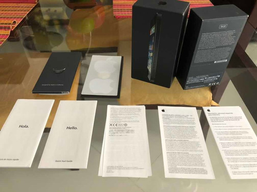 Caja Original De iPhone 5 Negra De 16gb