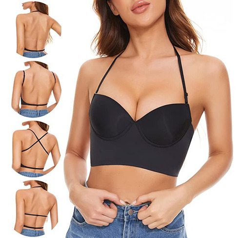 /sujetador Sin Espalda Bralette Invisible Bralette Ropa Inte