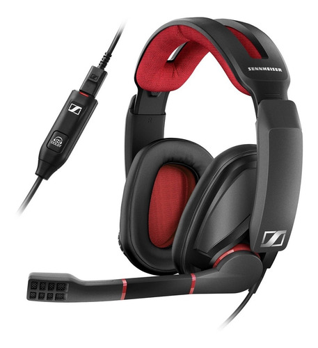 Diadema Gamer Sennheiser Gsp 350 Rojo