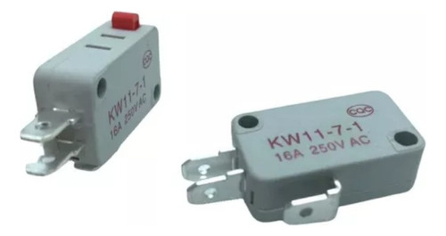 2x Micro Chave Interruptor Da Porta Microondas LG Electrolux