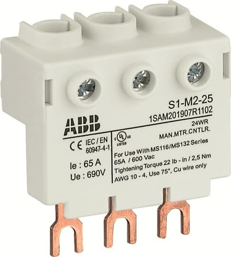 1sam201907r1102 Bloque De Alimentacion Alto Abb S1-m2-25