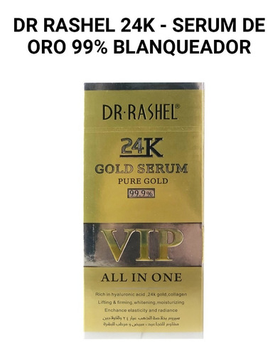 Dr Rashel 24k - Serum De Oro 99% Blanqueador 