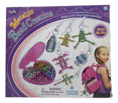 Kit Bijouterie Collares Y Pulseras Para Armar Infantil