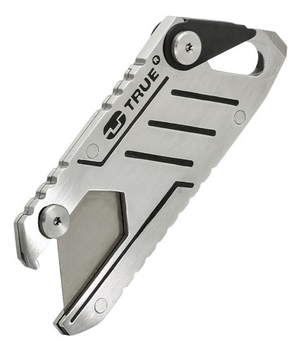 Navaja Box Cutter True Utility De Bolsillo Plata