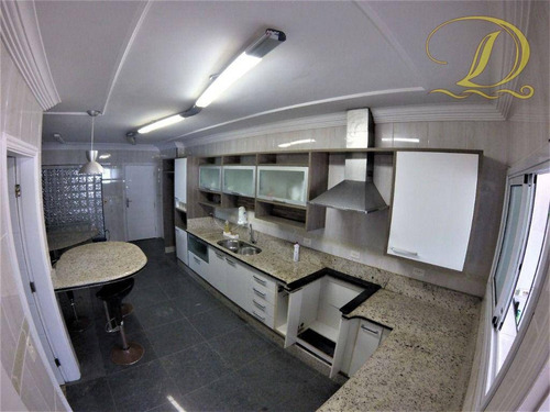 Imagem 8 de 19 de Apartamento Com 3 Dormitórios À Venda, 206 M² Por R$ 1.900.000,00 - Canto Do Forte - Praia Grande/sp - Ap4476