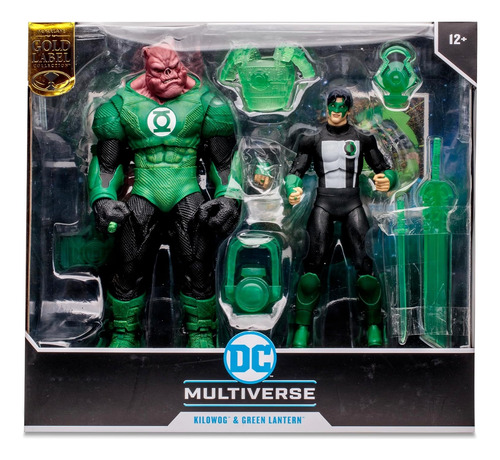 Mcfarlane Dc Multiverse Kilowog & Green Lantern, Gold Label