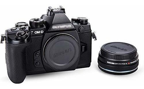 Tapa Lente Trasera Cuerpo Para M4 3 Montura Olympus M10