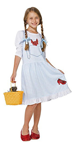 The Wizard Of Oz Big Girls' Dorothy Costum B072w9fpjy_200324