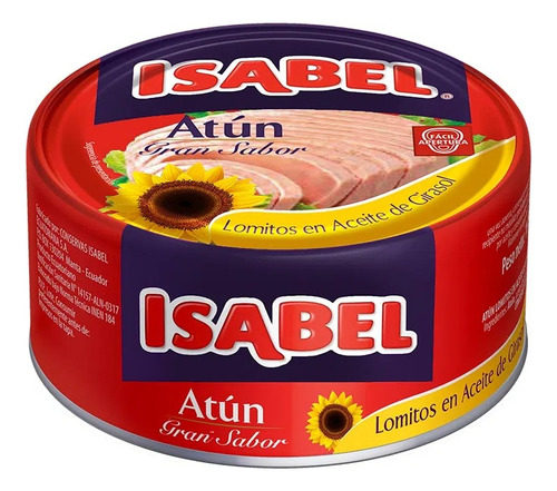 Atun Isabel Aceite Girasol 142g - g a $56