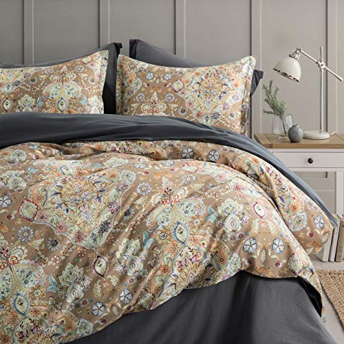 Juego De Funda De Edredón Get Bed Ready Boho Paisley Medalli