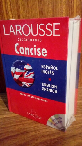 Diccionario Conciso Español Ingles - Ingles Español + Cd