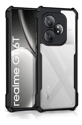 -para Realme Gt 6/6t Rudo Uso Funda, Capa Transparente.