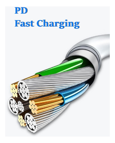 Convertidor De Cable De Carga Usb C Hembra A Punta Magn...