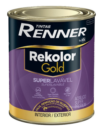 Pintura Rekolor Gold Renner- Megacolor Pinturas