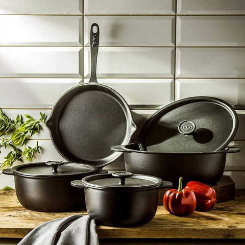 Sartén 26 Cm Hierro Fundido Tefal Tradition - E2250504