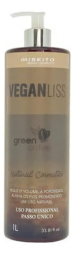 Redutor De Volume Capilar Vegano Coffe Grean Veganliss Kaedo