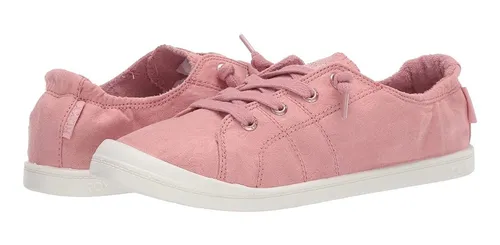 Tenis Roxy Mujer Rosa Bayshore Iii Surf Arjs600418pca Env o gratis