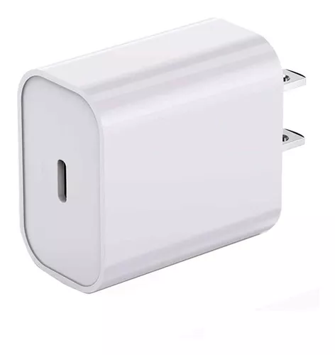 Cargador iPhone 12 Carga Rápida 18w (solo Adaptador)