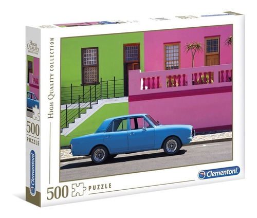Puzzle 500 Piezas El Auto Azul - Clementoni 35076