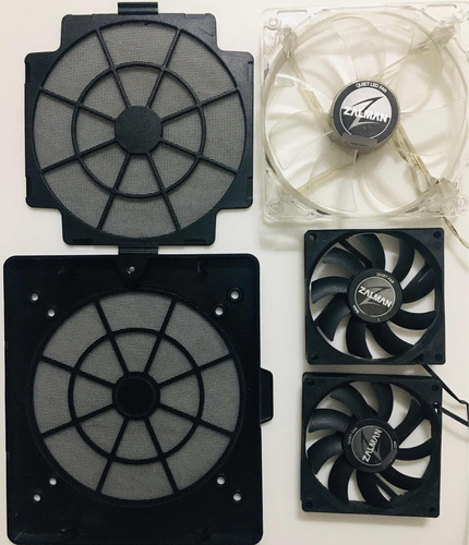 Combo Fan Coolers Zalman Gabinete Z11 Plus