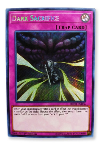 Yugi-oh! Dark Sacrifice Blhr-en056 Secret