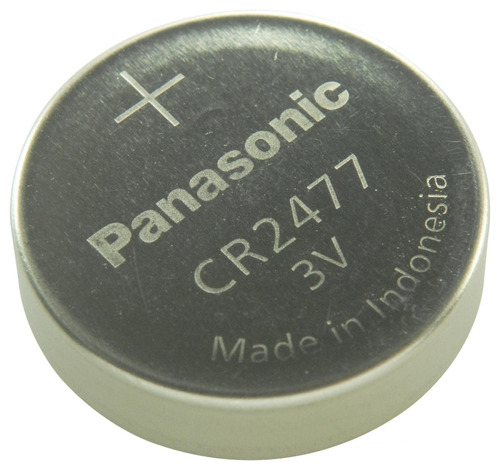 Pila Cr2477 Litio 3v Control Alarma Cr2477 Panasonic