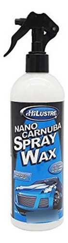 Cuidado De Pintura - Cera En Aerosol Hi-lustre Nano Carn