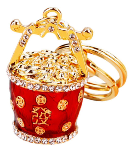 Para J0yf Feng Shui Cubo De Llavero, Llavero De Lingotes