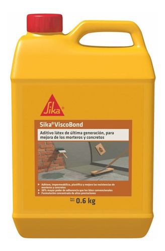 Sika Viscobond Aditivo Latex Para Morteros Y Concretos 0.6kg