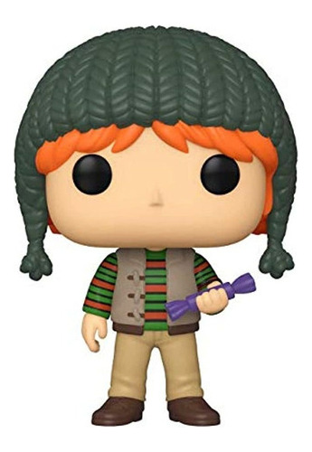 Funko Pop! Películas: Harry Potter Holiday - Ron Weasley, Mu