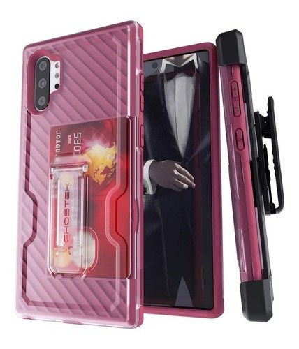 Funda Ghostek Para Samsung Galaxy Note 10 Plus Color Rosa Liso