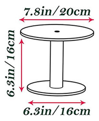 Soporte Acrílico Para Tartas, Estante Para Tartas, S