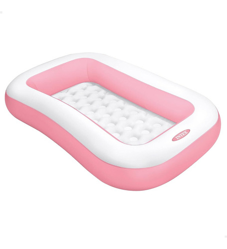 Piscina retangular Intex 58423 Color Bubble Gum Pink