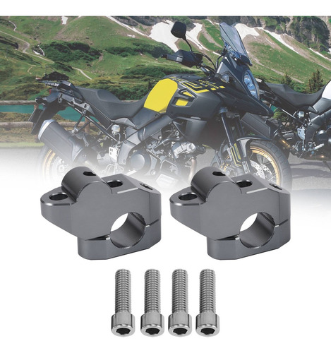 Elevadores De Manillar Queenly-para V-strom 250 650 Dl650 V-