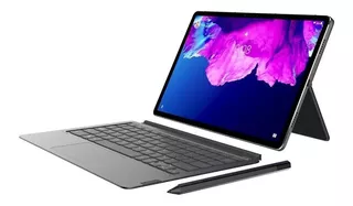 Tablet Lenovo Tab P11 Pro with Keyboard Pack and Precision Pen 2 TB-J706F 11.5" 128GB platinum gray 6GB de memoria RAM