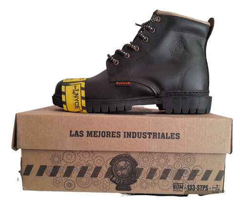 Zapato Bota Bufalo 250 Seguridad Industrial Casco De Acero